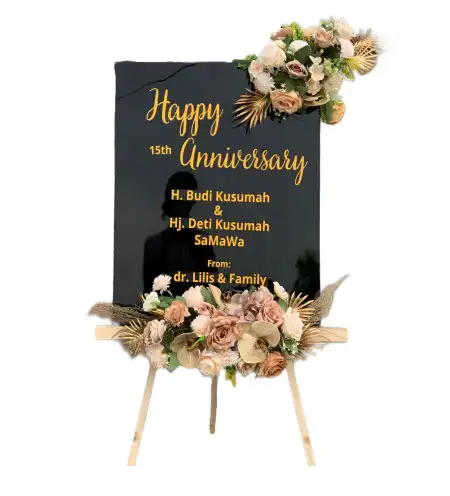 Papan Bunga Akrilik Arso Barat