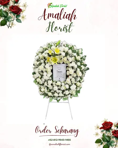 Krans Bunga Duka Arso Barat