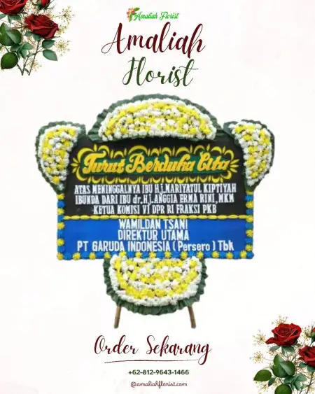 Papan Bunga Duka Arso Barat